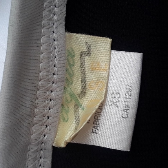 Black & white strapless bikini set - Picture 9 of 11